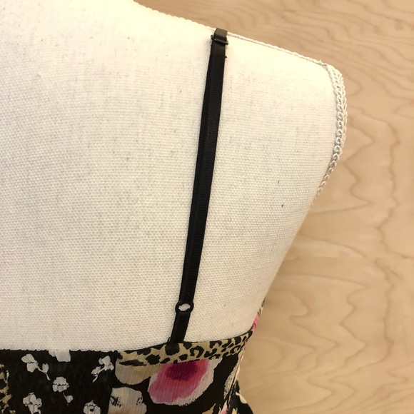 NWT Express Floral Tiered Layer Top - Picture 5 of 8